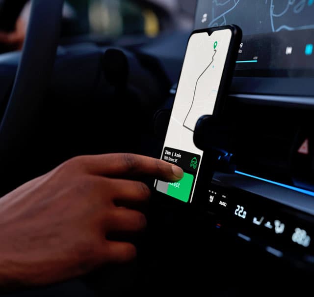 Pedir un taxi en Cee